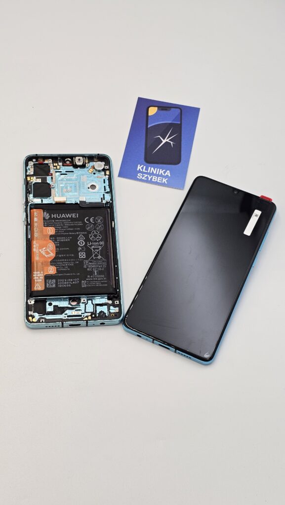 Wymiana wyświetlacza w Huawei P30 KlinikaSzybek | Klinika Szybek Łódź
