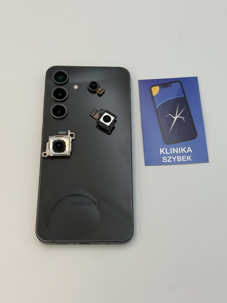 Wymiana szkiełka aparatu w Samsung S23 FE KlinikaSzybek | Klinika Szybek Łódź