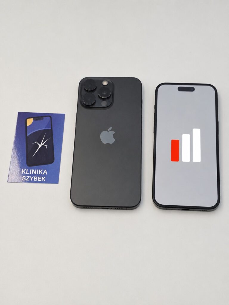 iPhone nie łączy się z siecią? Diagnostyka i naprawa w Klinice Szybek