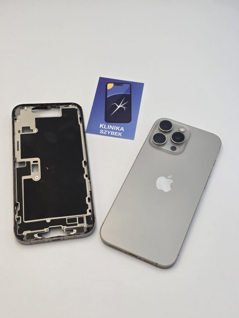 Wymiana korpusu iPhone 16 Pro Max – Serwis GSM Łódź | Klinika Szybek