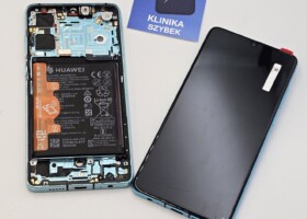 Wymiana wyświetlacza w Huawei P30 KlinikaSzybek | Klinika Szybek Łódź
