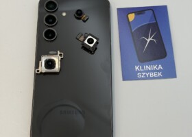 Wymiana szkiełka aparatu w Samsung S23 FE KlinikaSzybek | Klinika Szybek Łódź