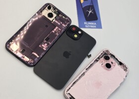 Wymiana tylnej klapki i korpusu iPhone 15 – Klinika Szybek